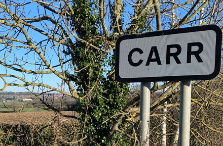 Signpost for Carr